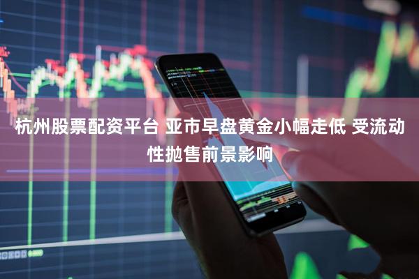 杭州股票配资平台 亚市早盘黄金小幅走低 受流动性抛售前景影响