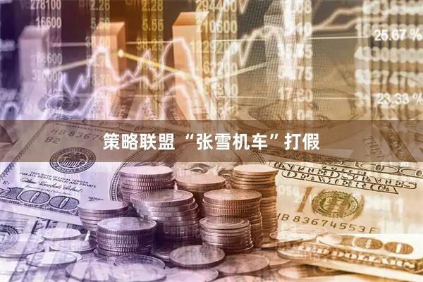 策略联盟 “张雪机车”打假